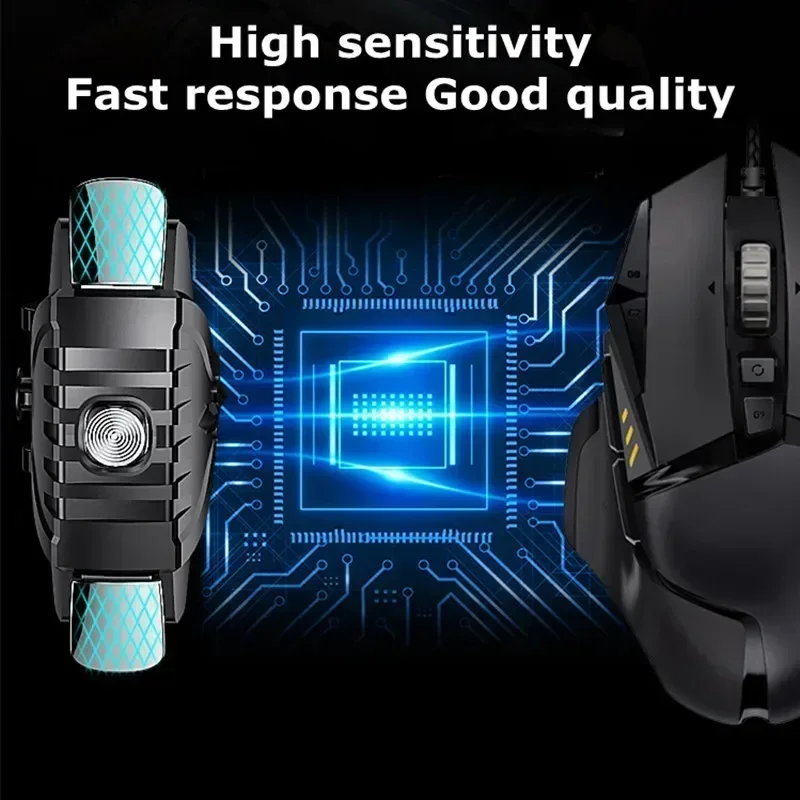 2pcs ABS Mobile Phone Gamepad  - Gaming Accessories For Room recension och pris