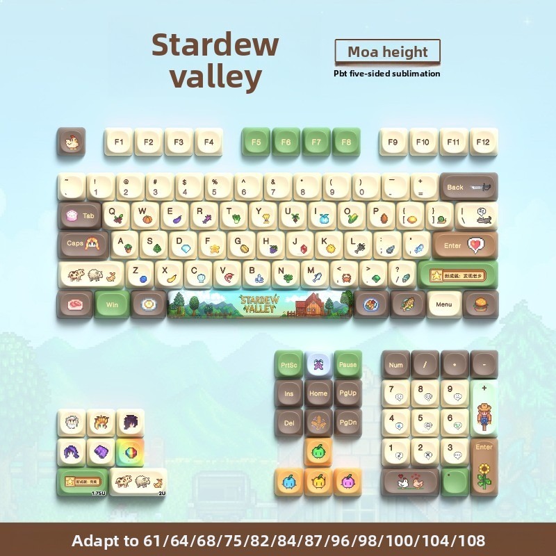 112PCS Stardew Valley Custom M - Gaming Accessories Aesthetic recension och pris