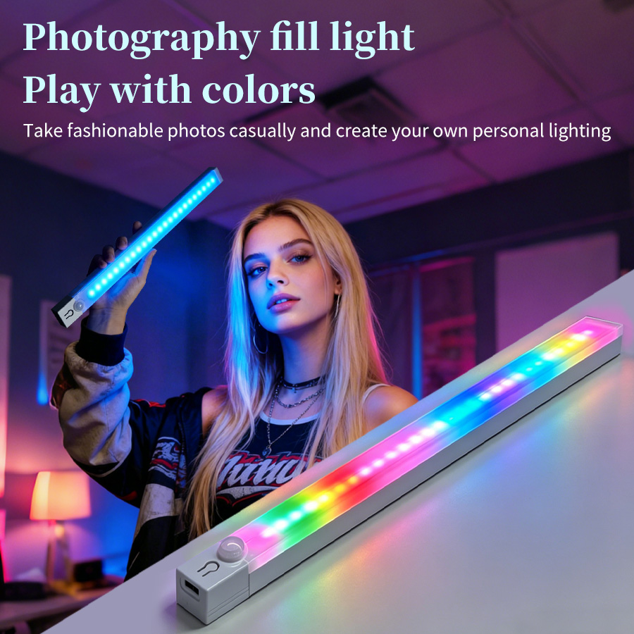 Rechargeable RGB LED Desk Ligh - Accessories For Your Gaming Room recension och pris