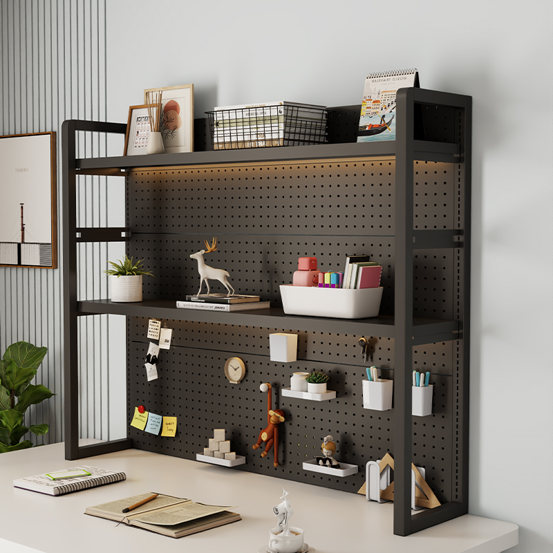 Adjustable Metal Pegboard Orga - Gaming Accessories Rack recension och pris
