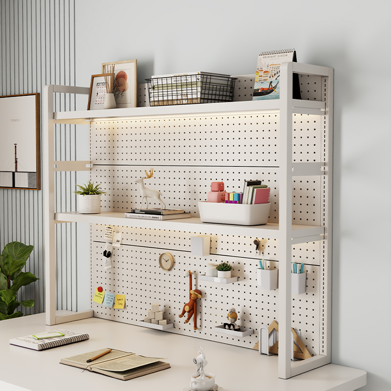 Adjustable Metal Pegboard Orga - Gaming Accessories Rack recension och pris