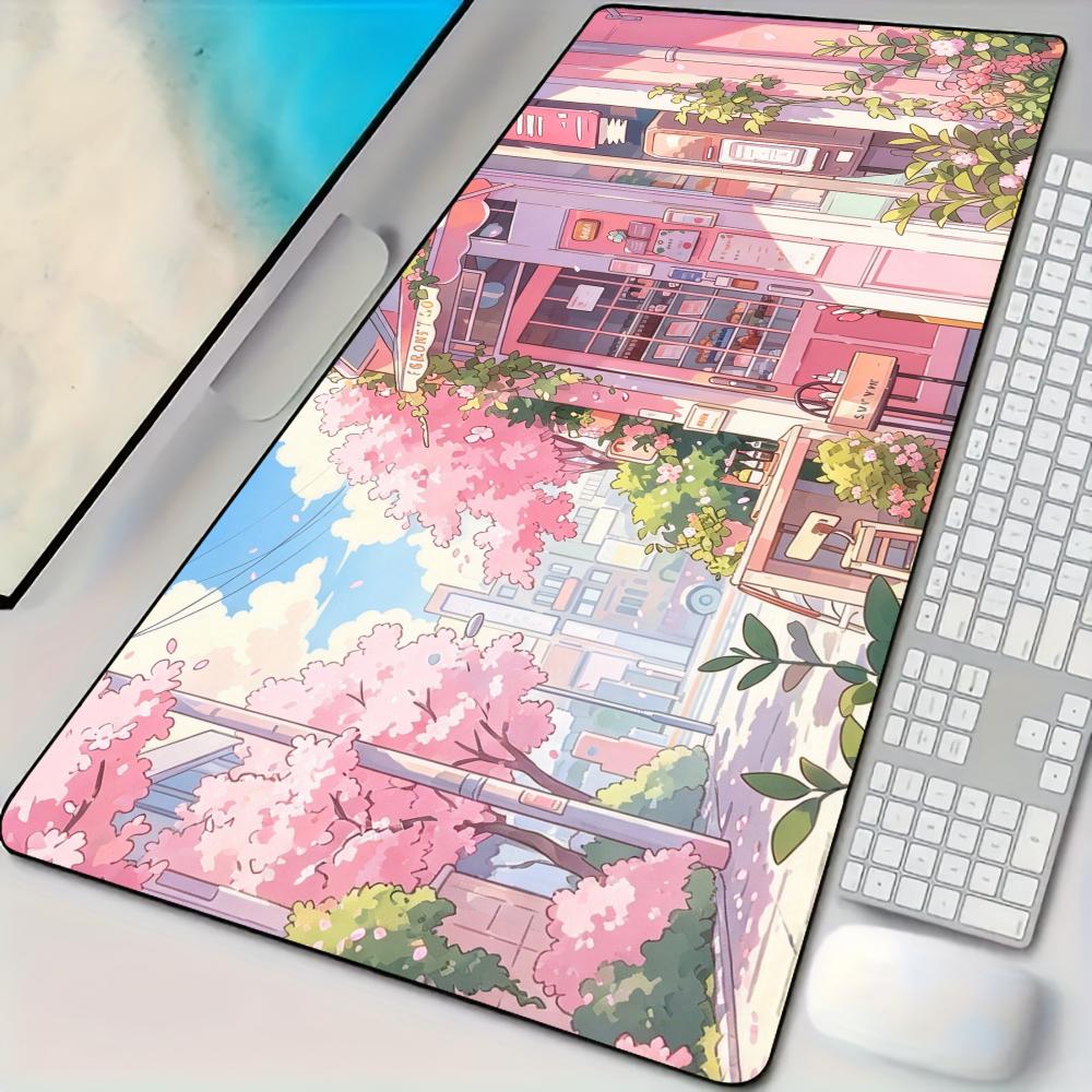 Pink Street-Front Shop Mouse P - Gaming Accessories Shop recension och pris