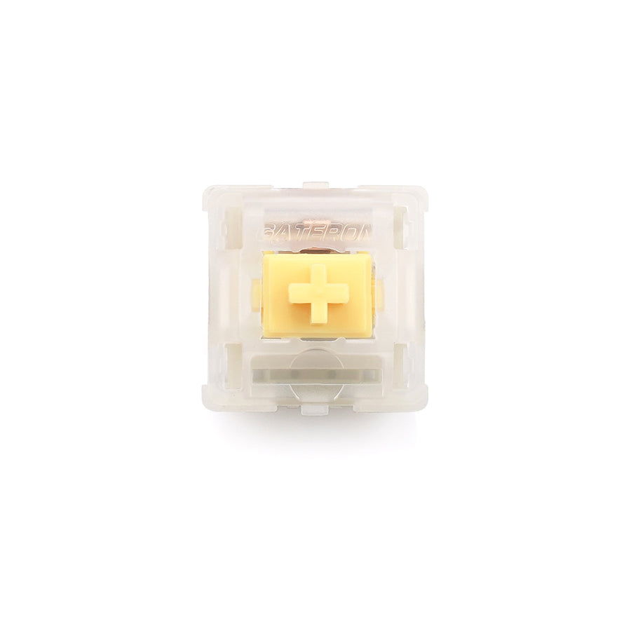 GATERON CAP Milky Yellow Linea - Gaming Accessories Aesthetic recension och pris