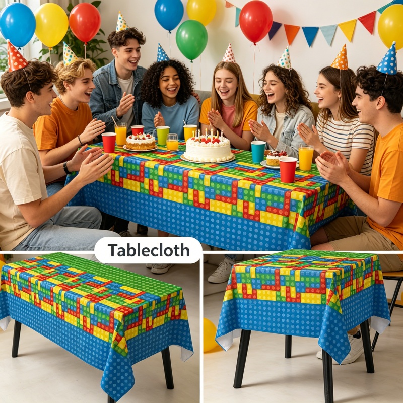 Building Block Brick Style Tab - Gaming Accessories For Room recension och pris