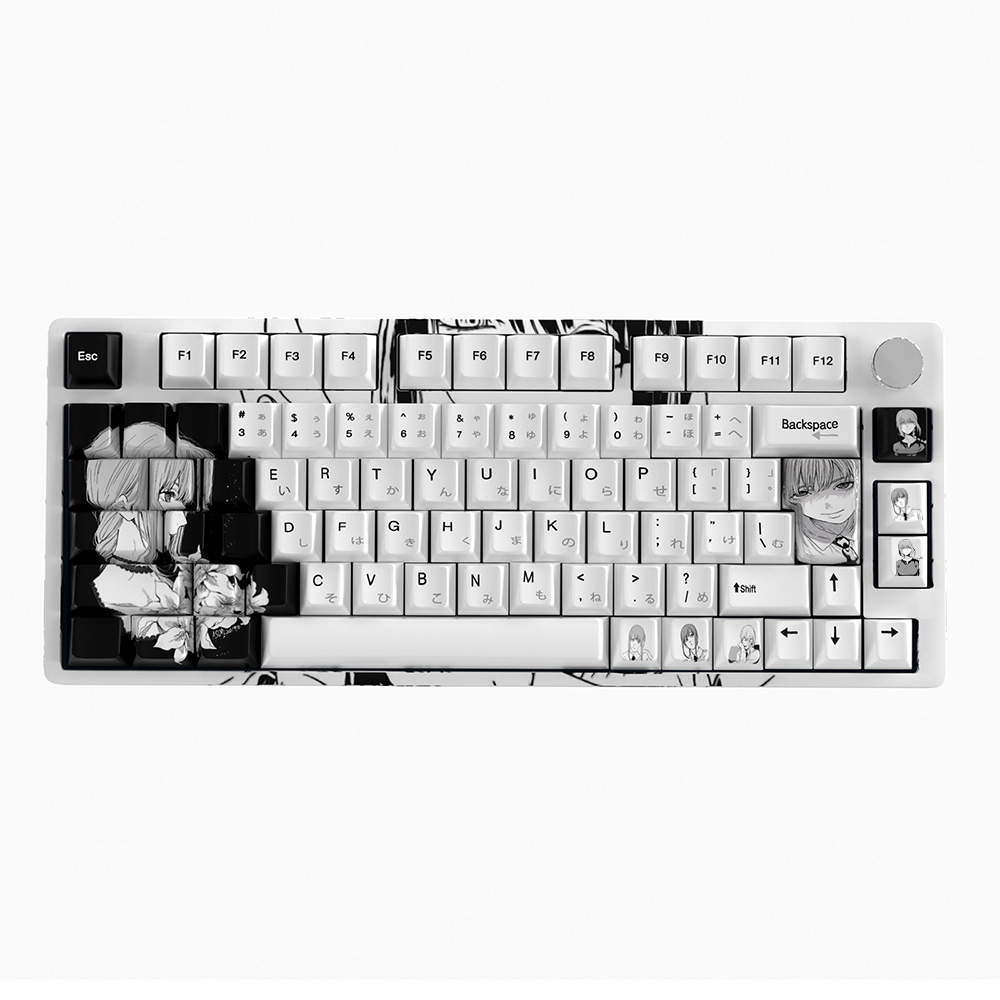 105 Keys Flower Makima Keycap  - Gaming Accessories Aesthetic recension och pris