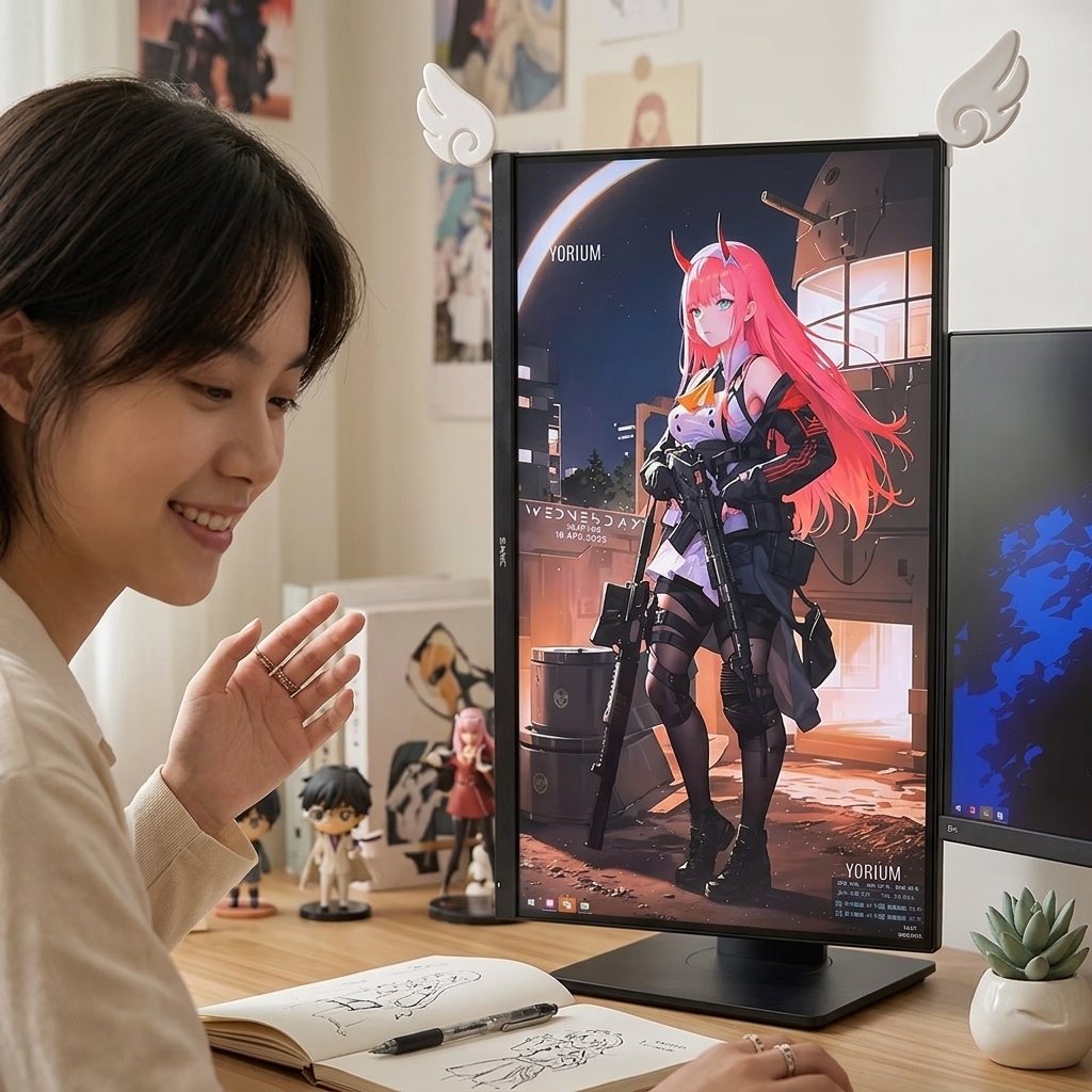 Angel Wings Display Screen Dec - Gaming Accessories For Room recension och pris