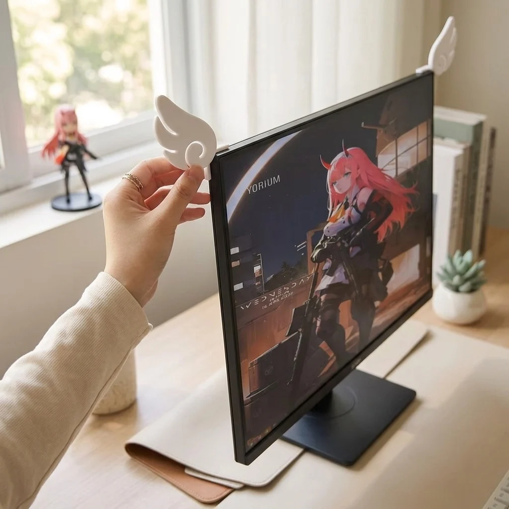 Angel Wings Display Screen Dec - Gaming Accessories For Room recension och pris