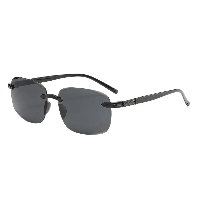 Rimless Stylish Trendy Sunglas - Gaming Accessories Rack recension och pris
