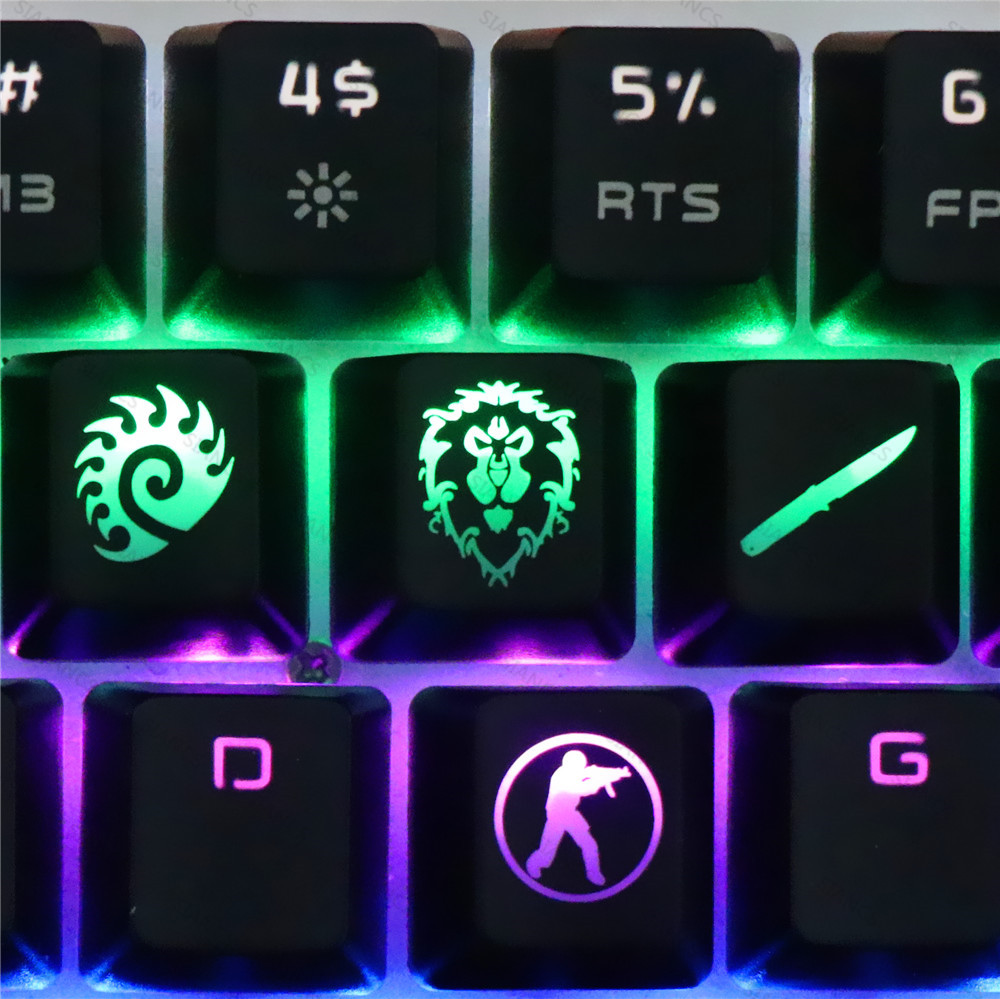 CS GO Gaming Keycaps Custom AB - Gaming Accessories Aesthetic recension och pris